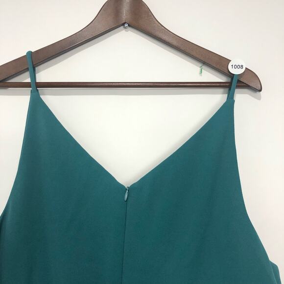 BHLDN Womens Jones Maxi Dress Teal Size US 24 - Picture 7 of 10